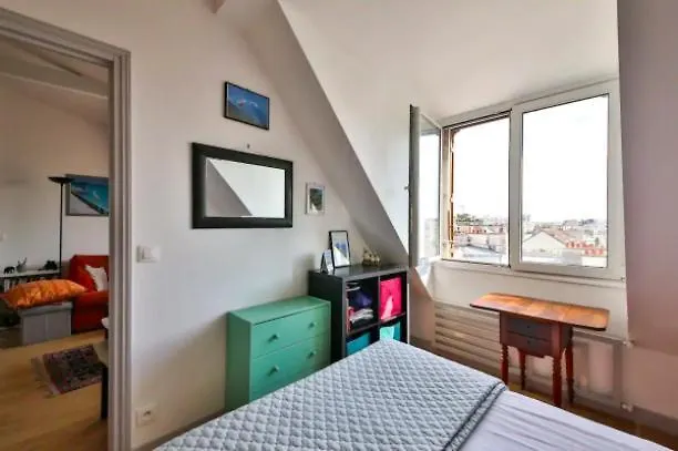 Apartment Les Toits De Rue Cler Vue Tour Eiffel Paris